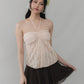 Nelly Ruffled Halter Tie Top