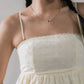 Jolyn Eyelet Babydoll Padded Top