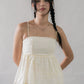 Jolyn Eyelet Babydoll Padded Top