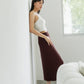 Blair Knitted Pleat Long Skirt