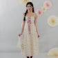 [COL FUKU] Anya New Padded Long Ribbon Dress