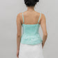 Ines Lace Padded Pintuck Top