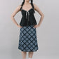 Polly Contrast Trim Padded Sleeveless Top