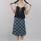 Polly Contrast Trim Padded Sleeveless Top