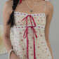 [COL FUKU] Anya New Padded Long Ribbon Dress