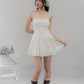 Elora Padded Ribbon Tie Dress Romper