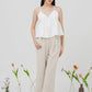 Willow Linen Front Pleat Pants