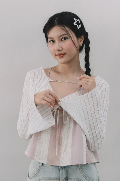 Lumi Relaxed Ripple Lace Bolero