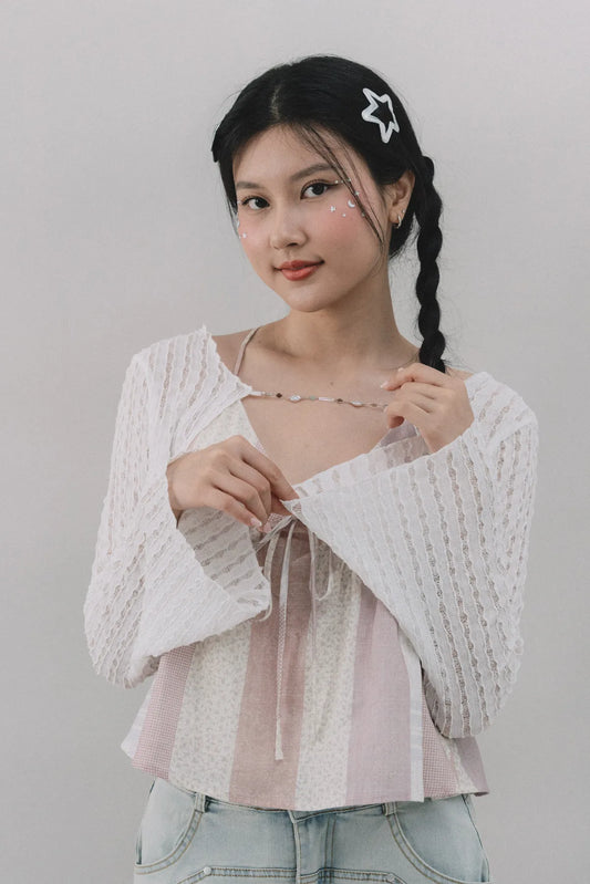 Lumi Relaxed Ripple Lace Bolero