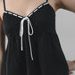 Polly Contrast Trim Padded Sleeveless Top