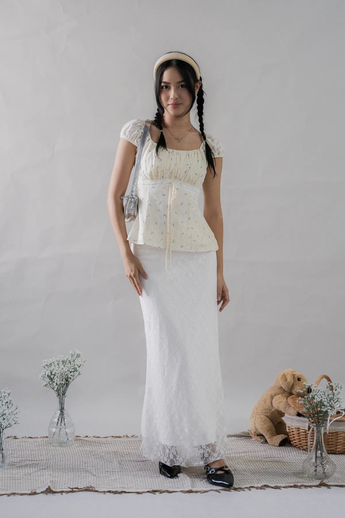 Bradley Soft Fishtail Lace Skirt