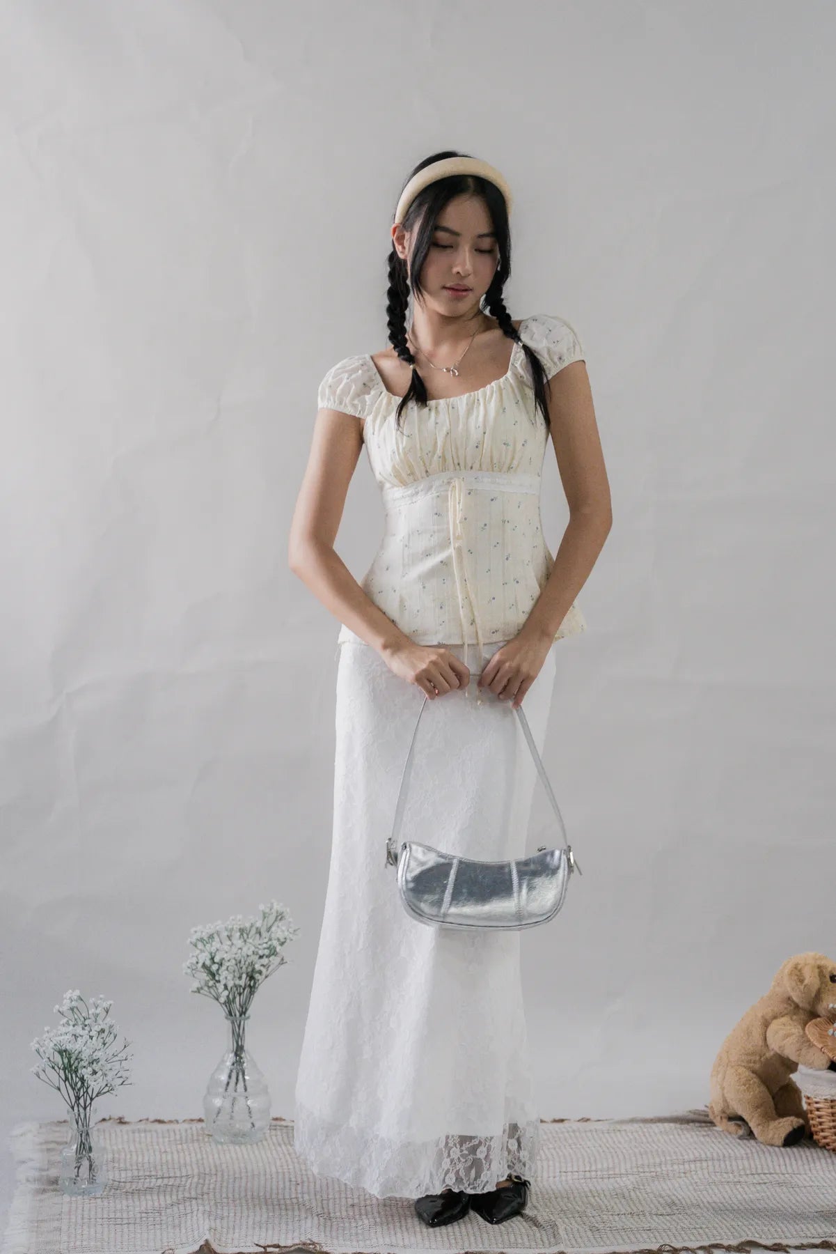 Bradley Soft Fishtail Lace Skirt
