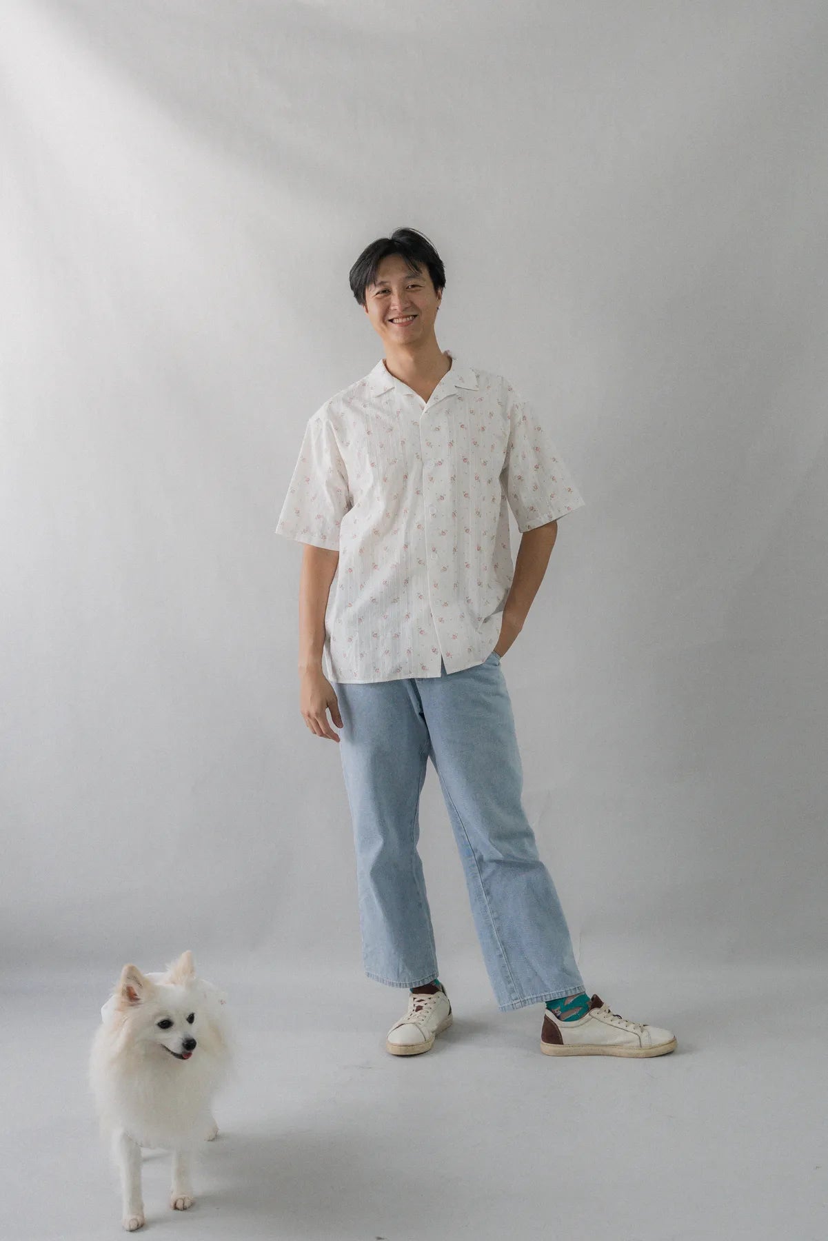 [COL YORI] Yori Collared Short Sleeve Shirt