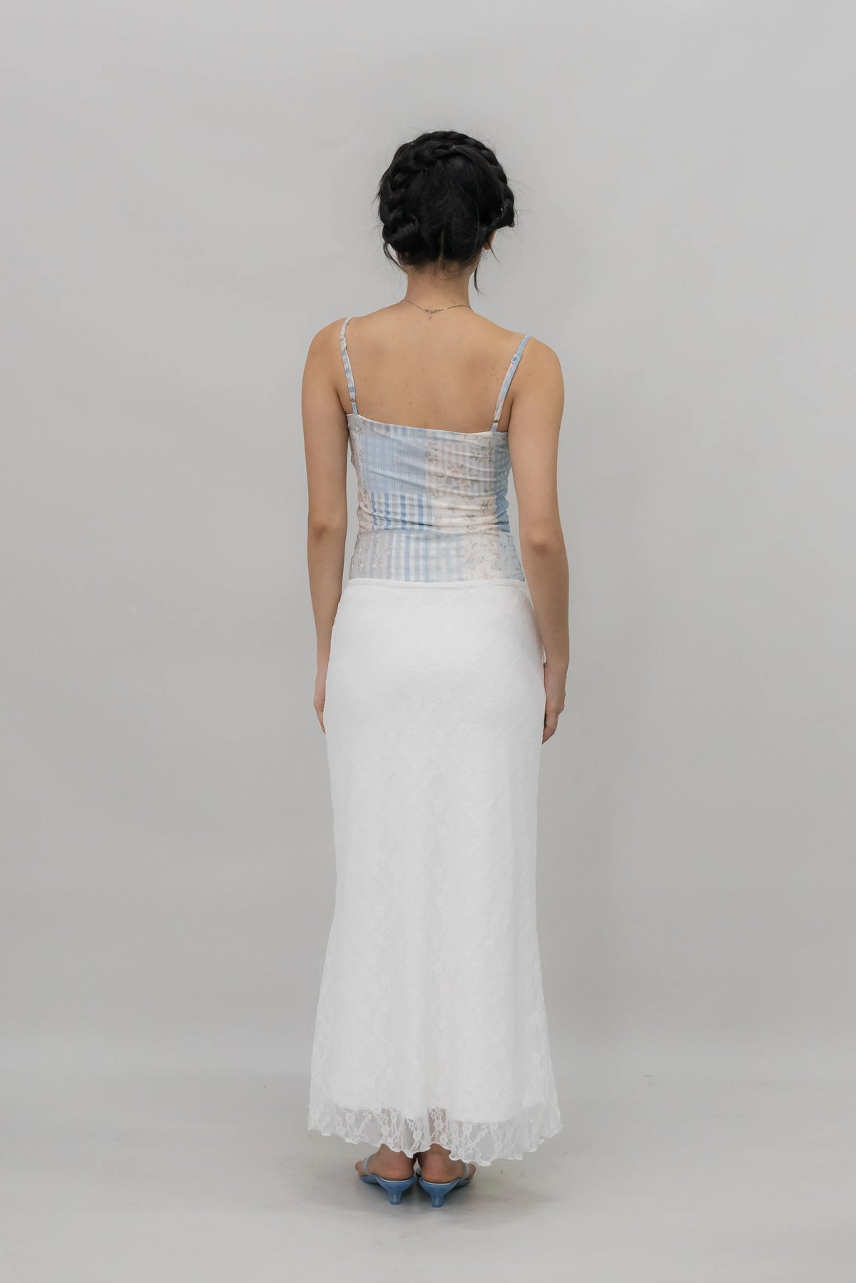 [CLOUD MESH] Ivy Padded Mesh Tank Top