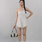 Jodi Padded Halter Romper Dress