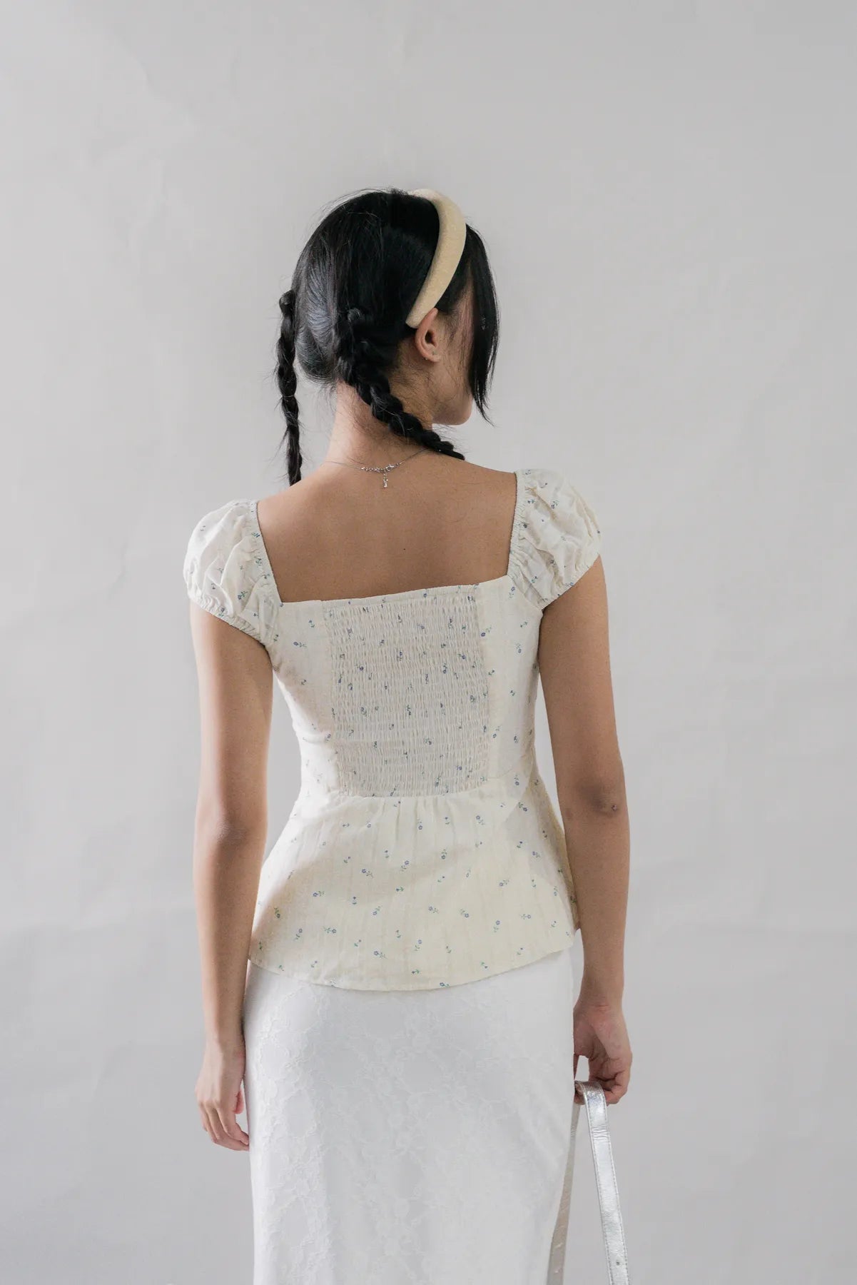 Tessa Padded Cap Sleeves Top