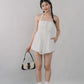 Jodi Padded Halter Romper Dress