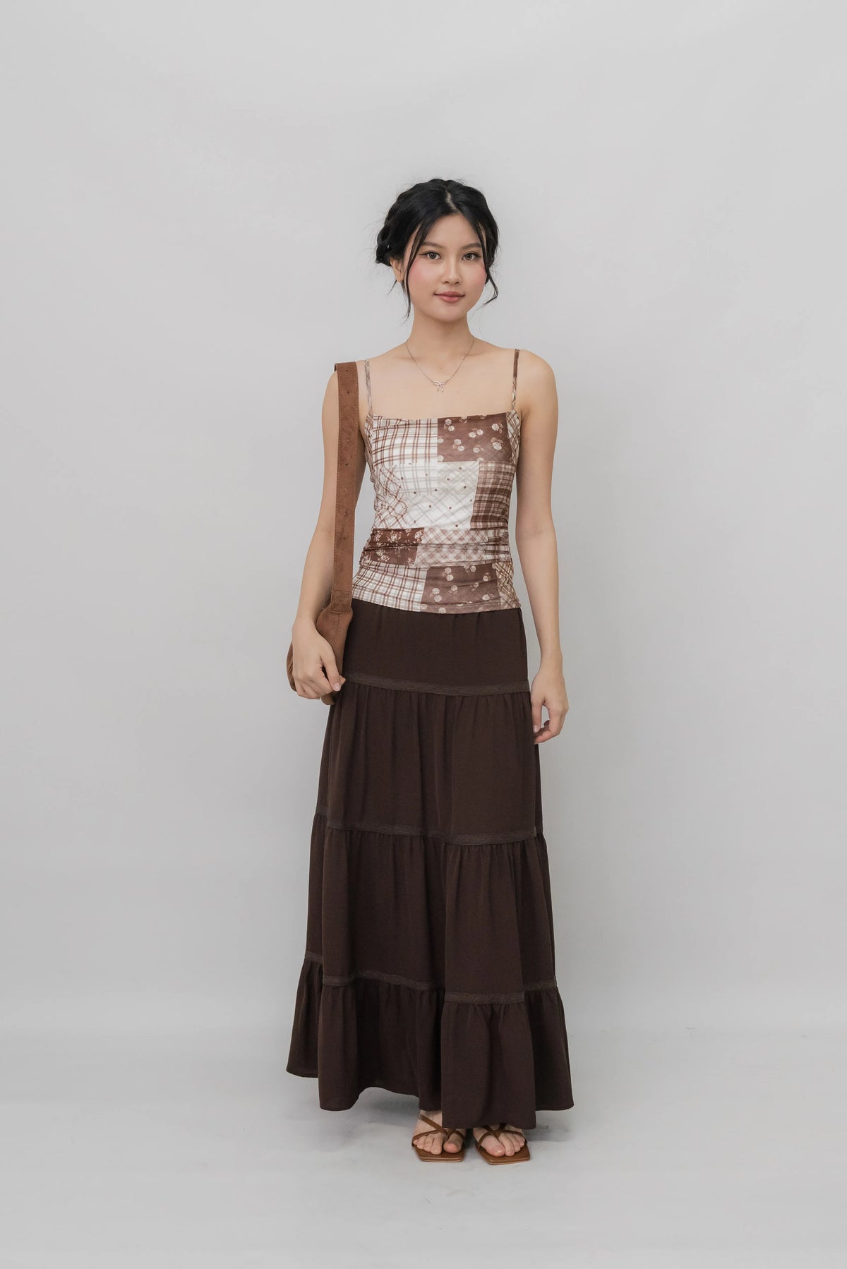 [CLOUD MESH] Ivy Padded Mesh Tank Top