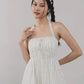 Jodi Padded Halter Romper Dress