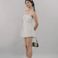Jodi Padded Halter Romper Dress