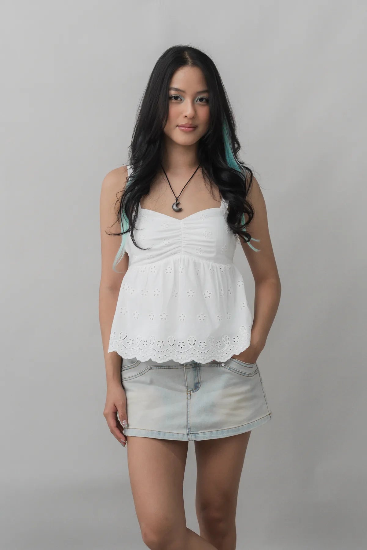 [100% Cotton] Renee Convertible Padded Top