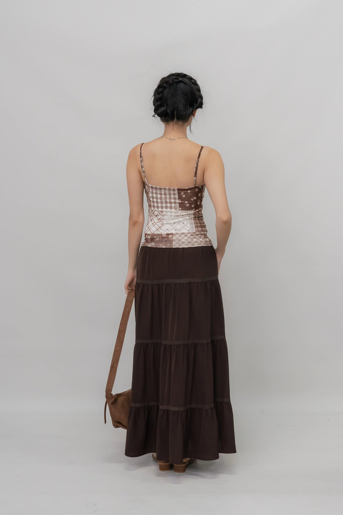 [CLOUD MESH] Ivy Padded Mesh Tank Top