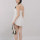 Jodi Padded Halter Romper Dress