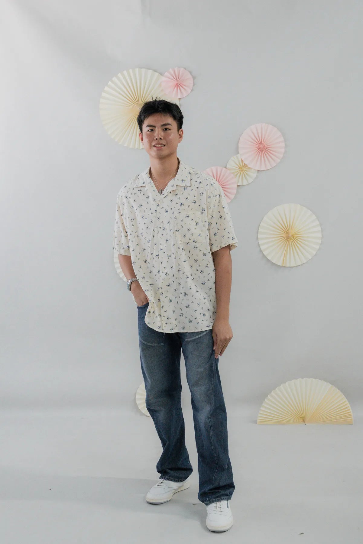[COL FUKU] Fuku Collared Short Sleeve Shirt