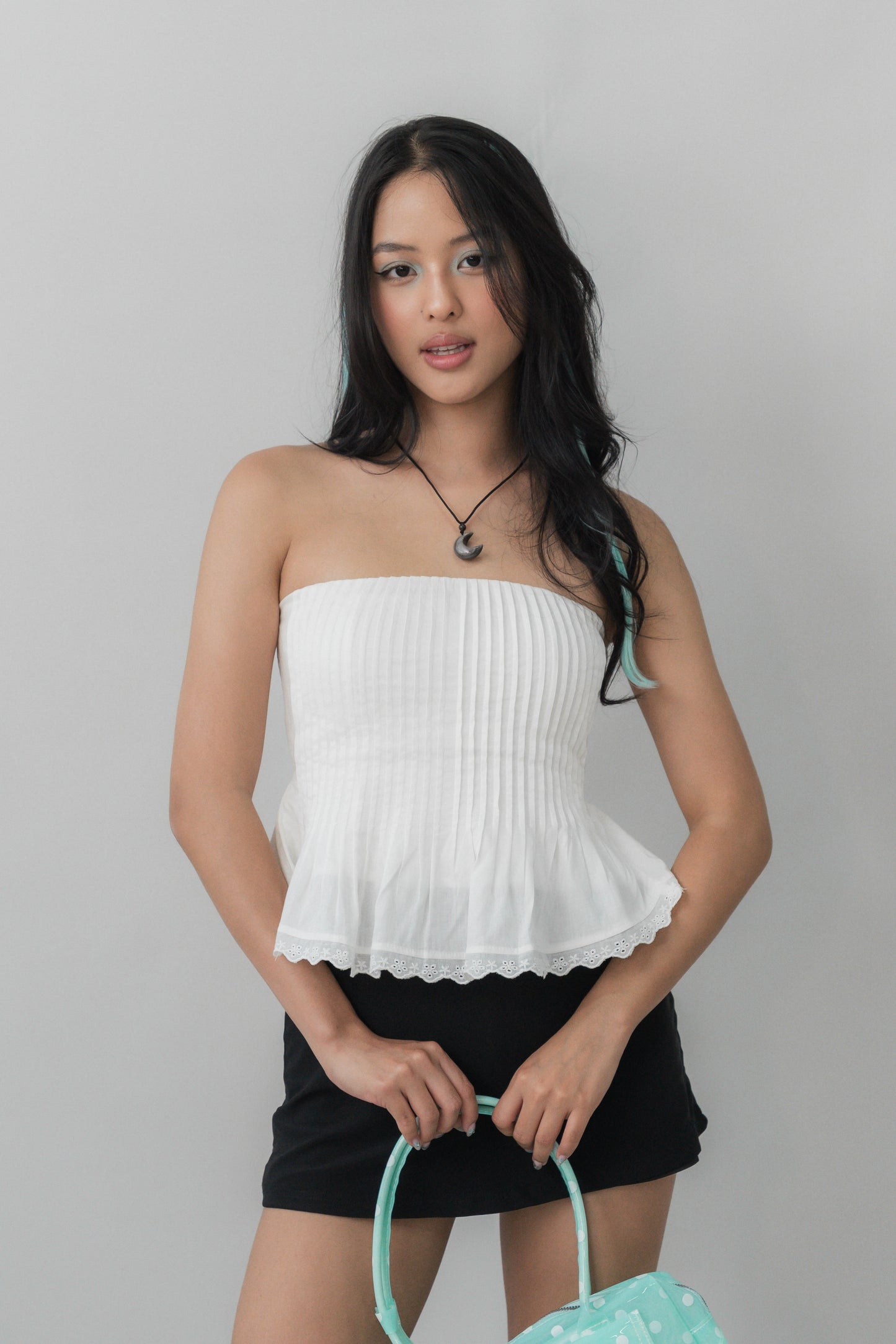 *PRELAUNCH* [CLOUD MESH] Dewy Mini Skort