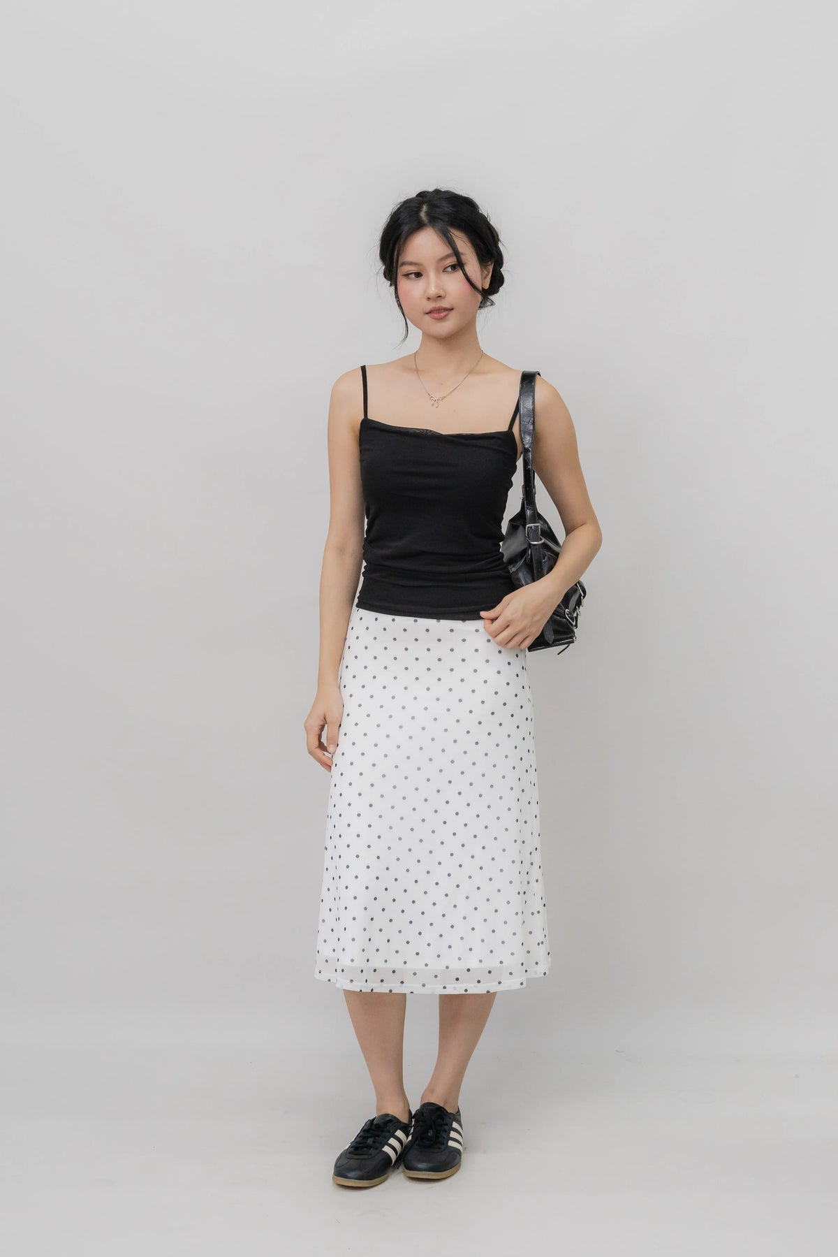 [CLOUD MESH] Ivy Padded Mesh Tank Top