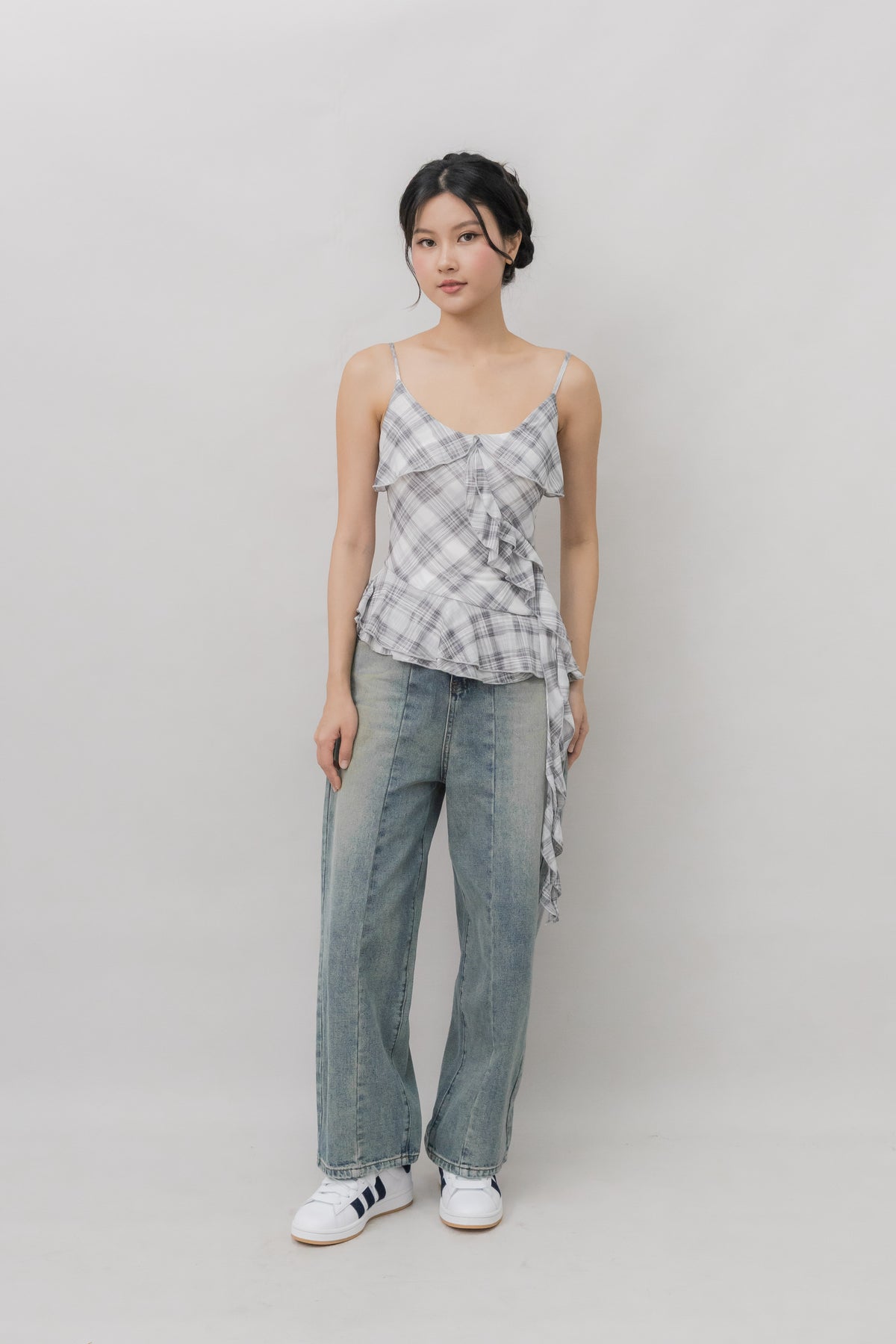 *PRELAUNCH* [CLOUD MESH] Danica Frills Padded Top