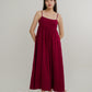 Camellia Babydoll Maxi Dress