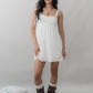 [100% Cotton] Renee Convertible Padded Romper Dress
