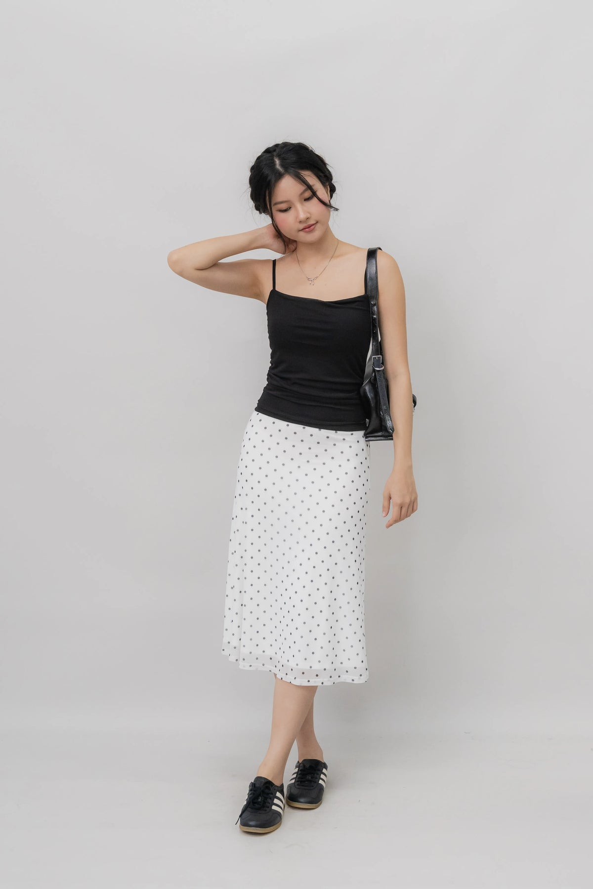 [CLOUD MESH] Ivy Padded Mesh Tank Top
