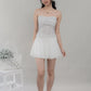 Elora Padded Ribbon Tie Top