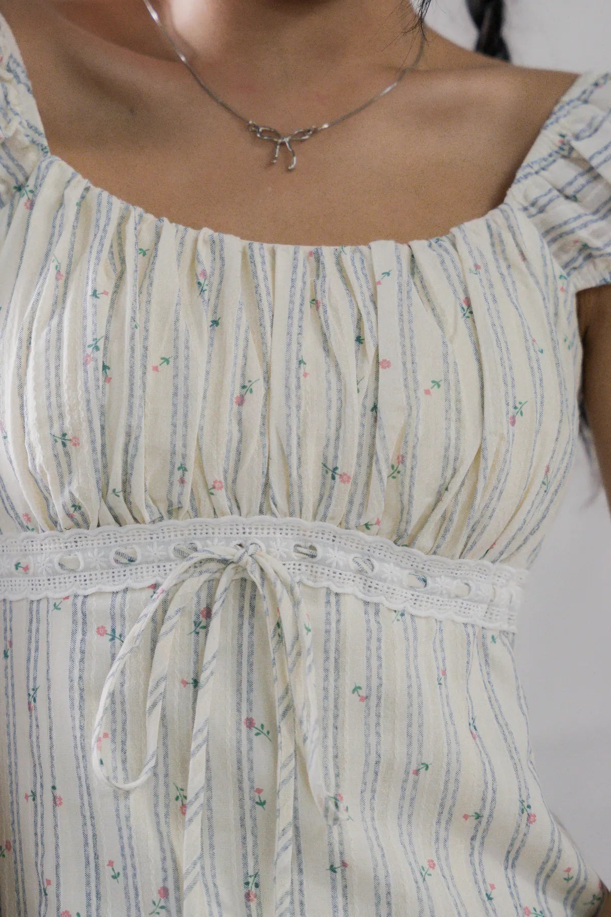 Tessa Padded Cap Sleeves Top