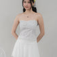 Elora Padded Ribbon Tie Top