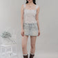 Elora Padded Ribbon Tie Top