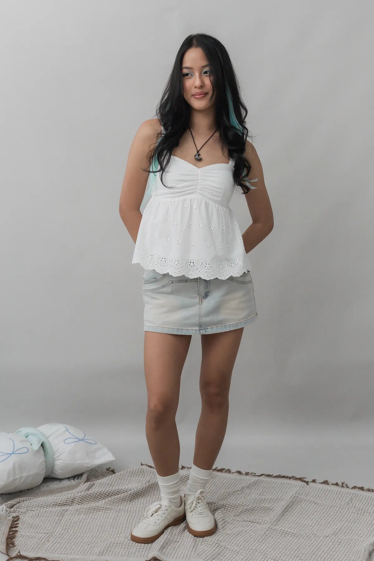 [100% Cotton] Renee Convertible Padded Top