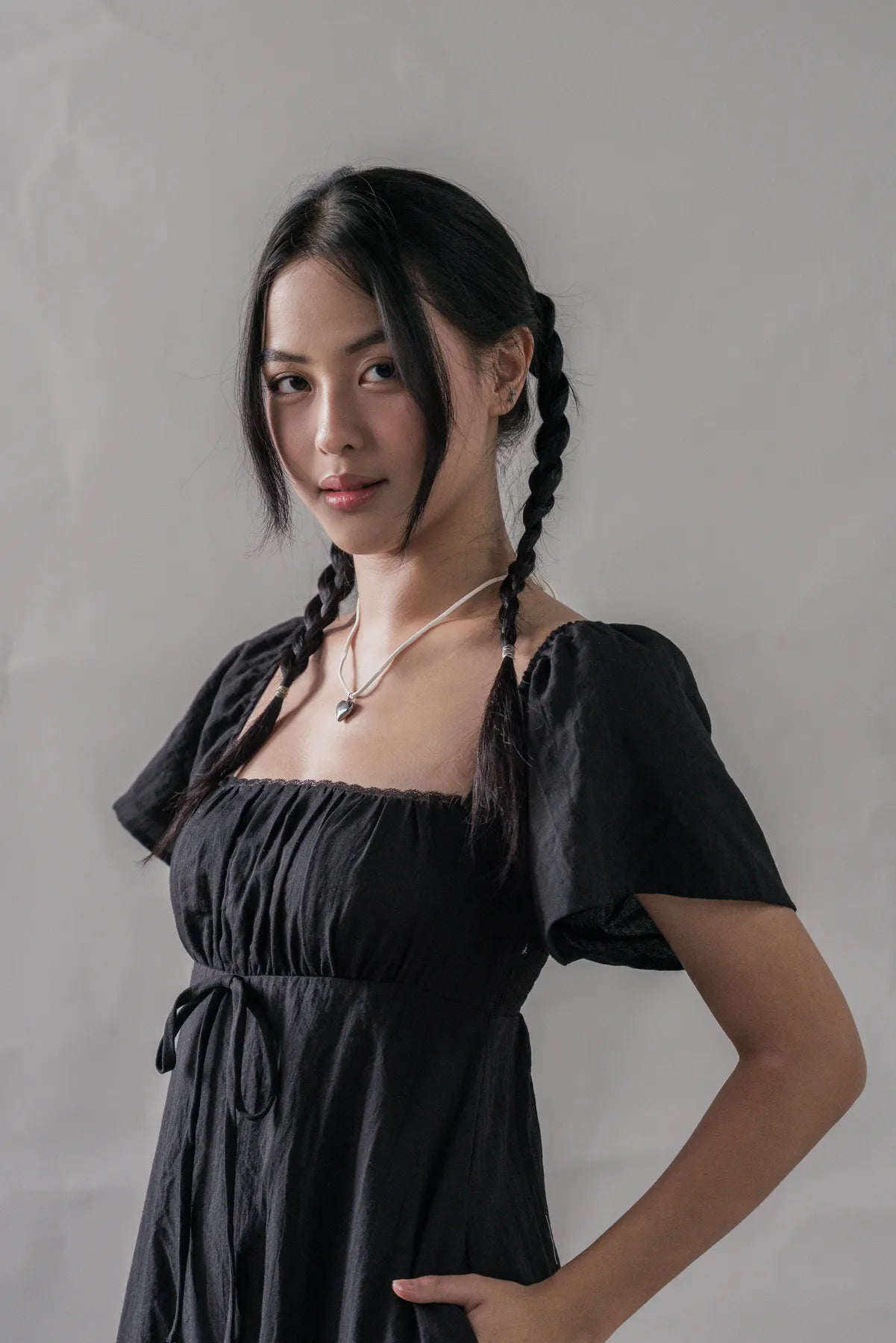 Kate Padded Sleeved Maxi Dress