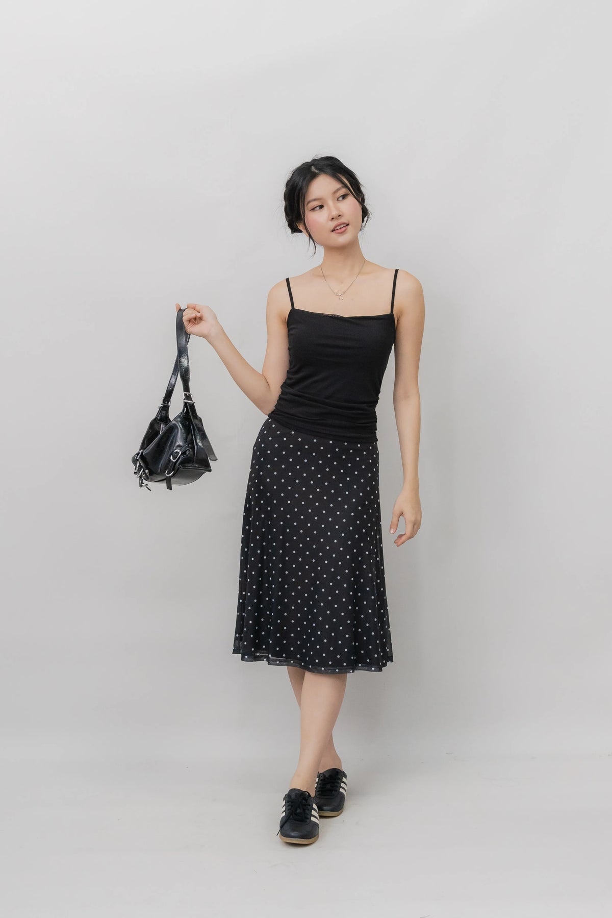 [CLOUD MESH] Ivy Padded Mesh Tank Top