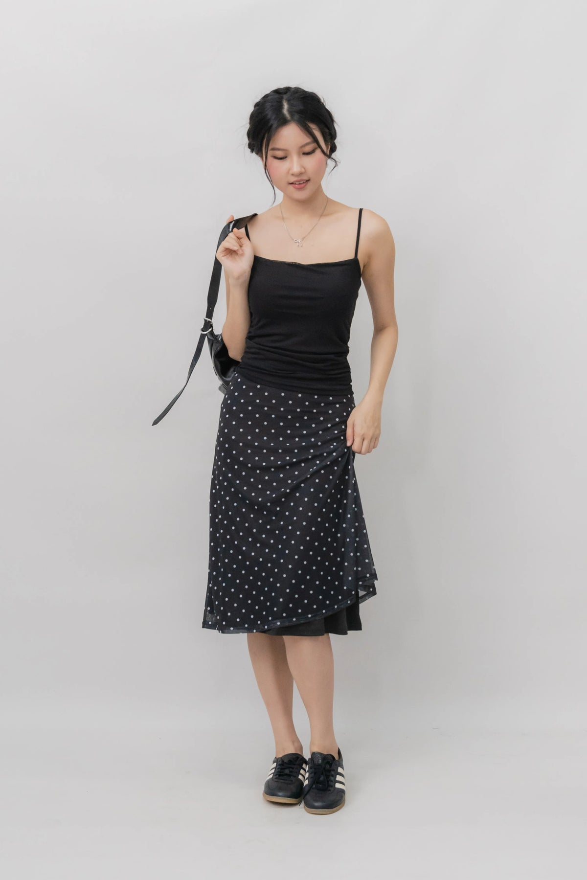 [CLOUD MESH] Ivy Padded Mesh Tank Top