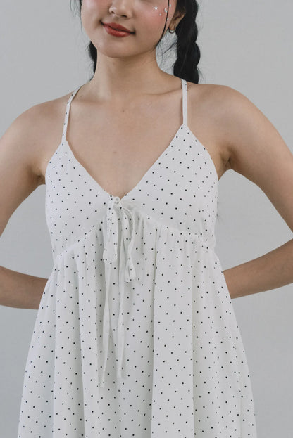 *RESTOCK* Primrose Polka Dot Babydoll Padded Dress