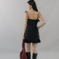 Adelle Ruffle Ribbon Mini Dress