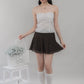 Elora Padded Ribbon Tie Top