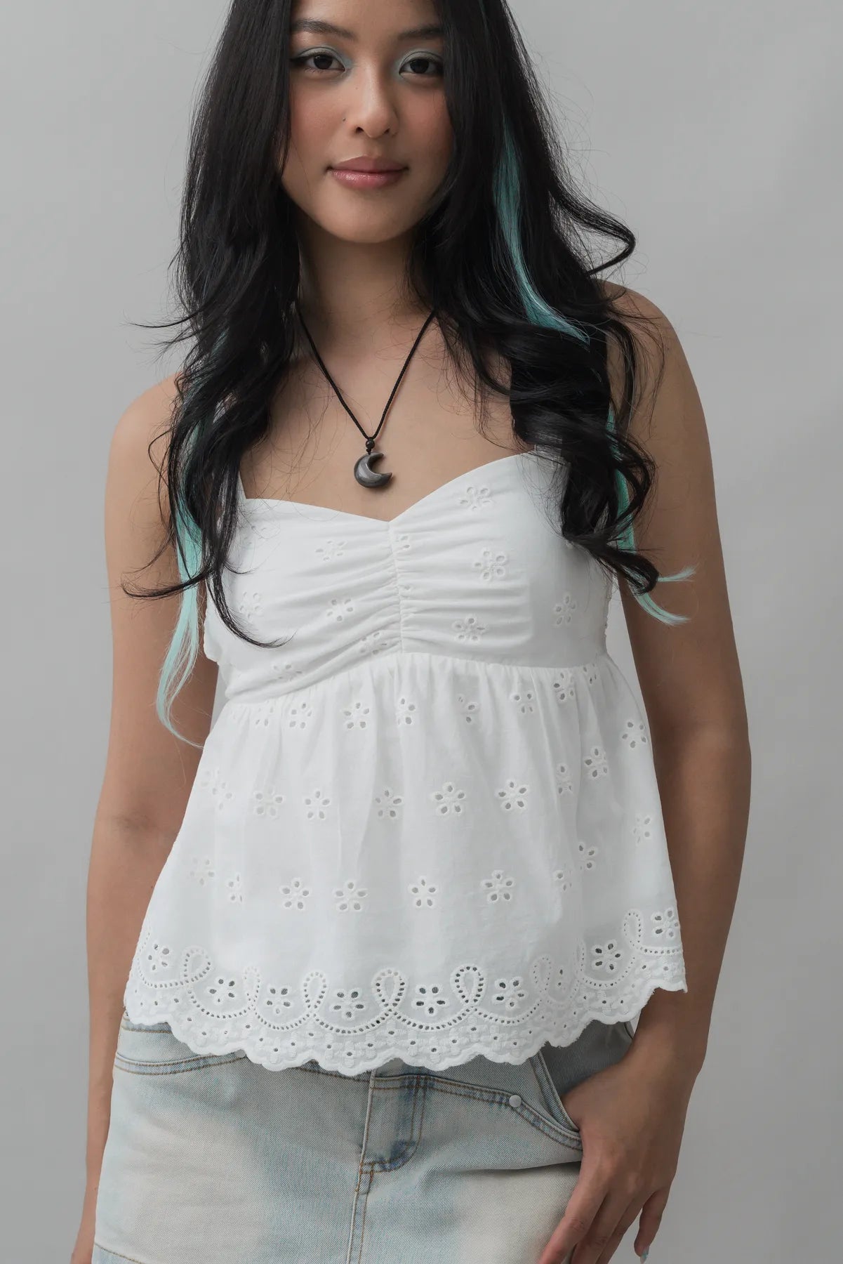 [100% Cotton] Renee Convertible Padded Top