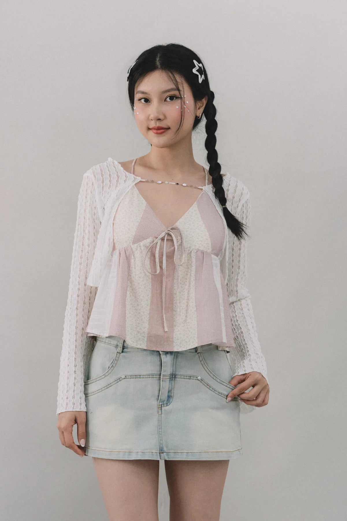 Lumi Relaxed Ripple Lace Bolero