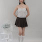 Elora Padded Ribbon Tie Top