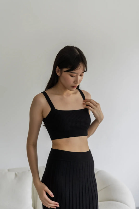 Blair Knitted Camisole Crop Top
