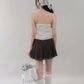 Elora Padded Ribbon Tie Top